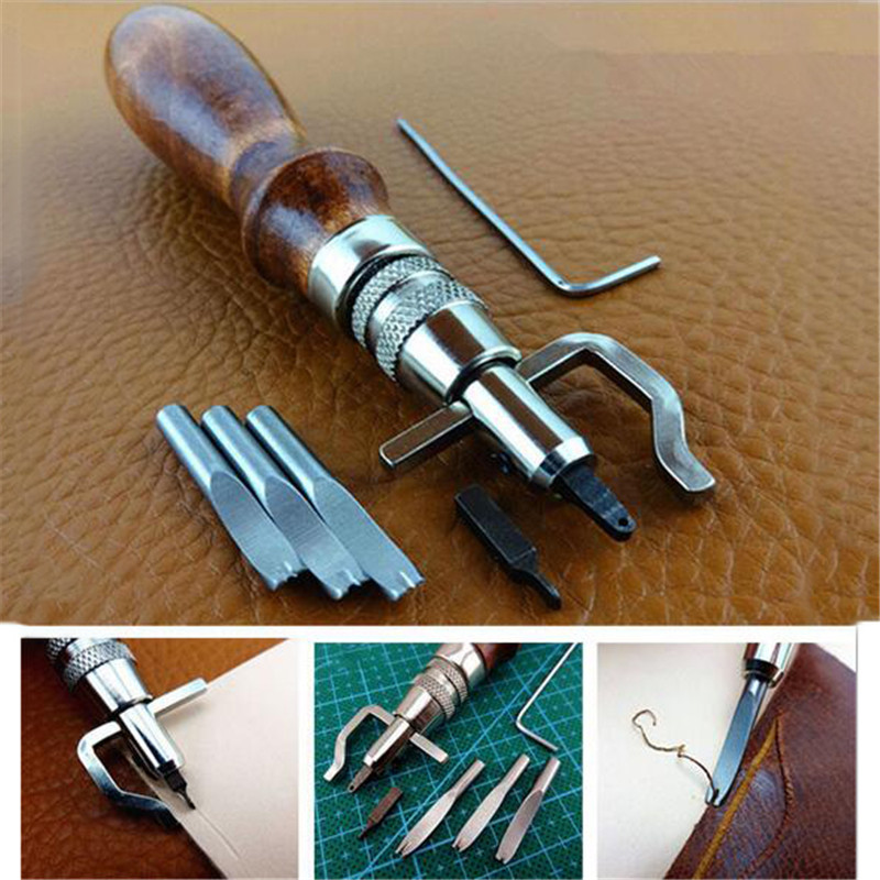 Leatherwork Accessories - 7 in 1 Professional หนัง Craft