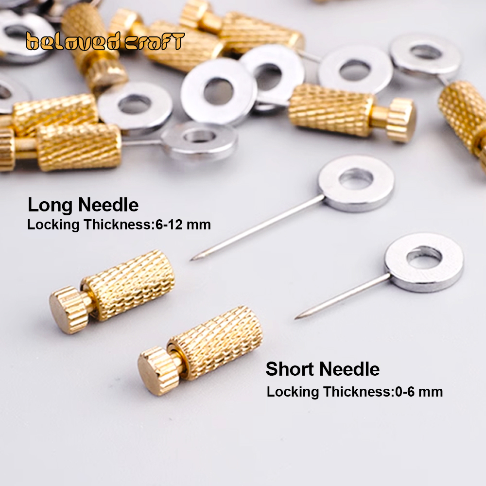 Leatherwork Hand Sewing Needles - Belovedcraft เข็มกำหนดตำแหน่งสำหรับงานเย็บหนัง 10 ชิ้น อุปกรณ์ DIY