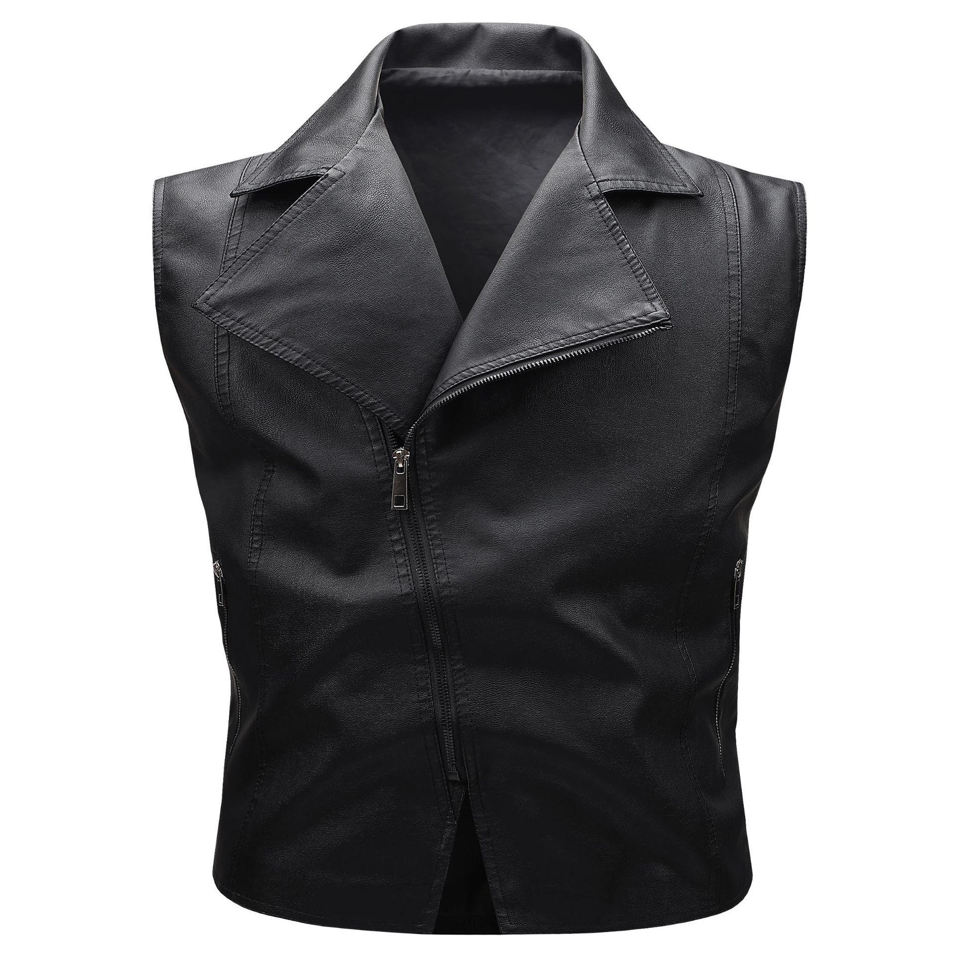 เสื้อแจ็คเก็ตมอเตอร์ไซค์แบบสปร - Leather Work Vest บทวิจารณ์และราคา