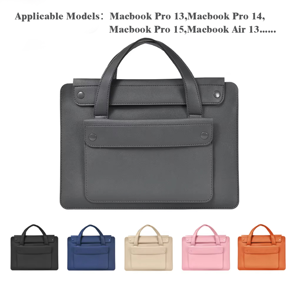 กระเป๋าแล็ปท็อปกระเป๋าถือซองหน - Leather Work Laptop Bag บทวิจารณ์และราคา