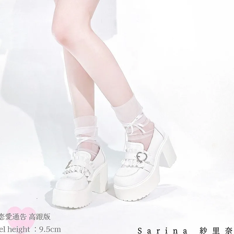 ด้านล่างหนาMary Janeรองเท้าหนั - Leather Work Dress บทวิจารณ์และราคา