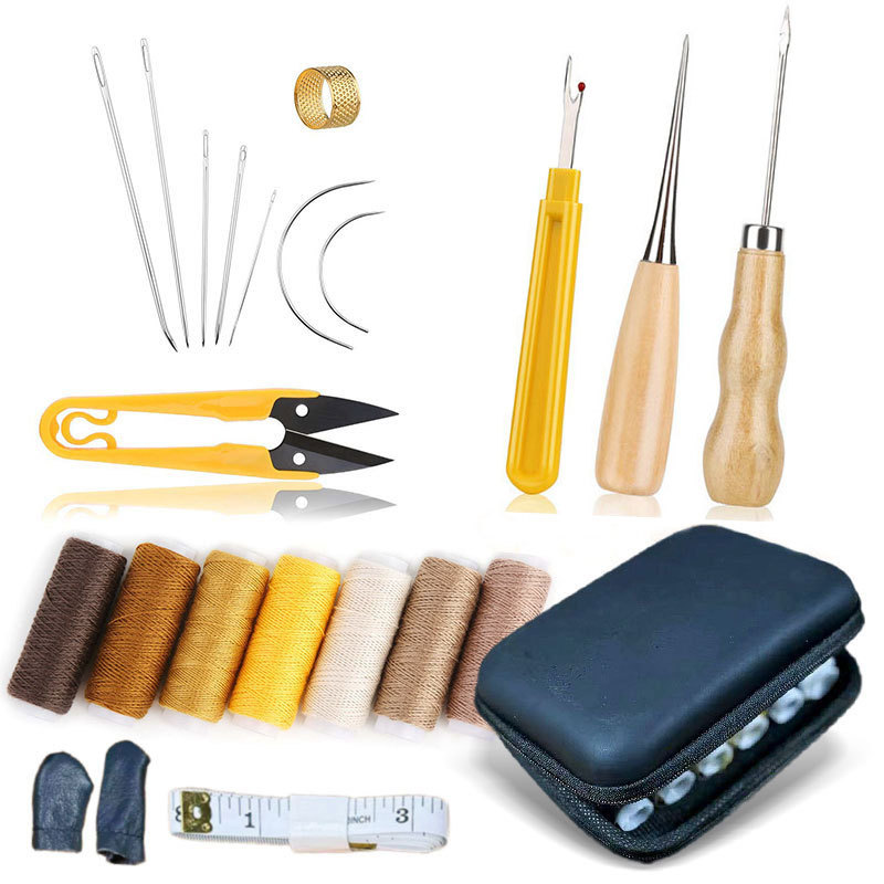 ชุดเครื่องมืองานฝีมือด้ายเคลือ - Leatherwork Hand Sewing Needles บทวิจารณ์และราคา