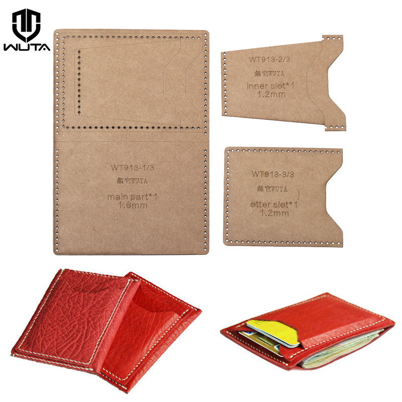 WUTA 913 Mini Card Case Kraft  - Leatherwork Accessories บทวิจารณ์และราคา