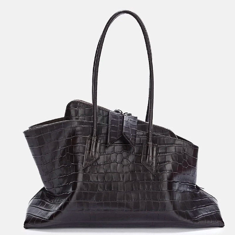 กระเป๋าสะพายไหล่หนังลายจระเข้ส - Leatherwork Drawing บทวิจารณ์และราคา
