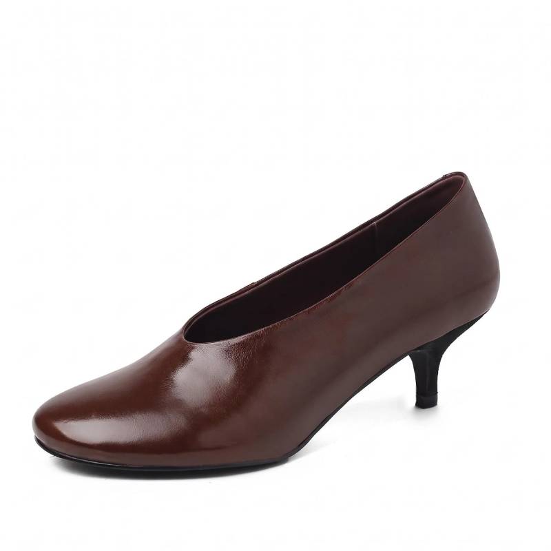 ดิลาลูลา 2026 รองเท้าส้นสูงหนั - Leather Work Dress บทวิจารณ์และราคา