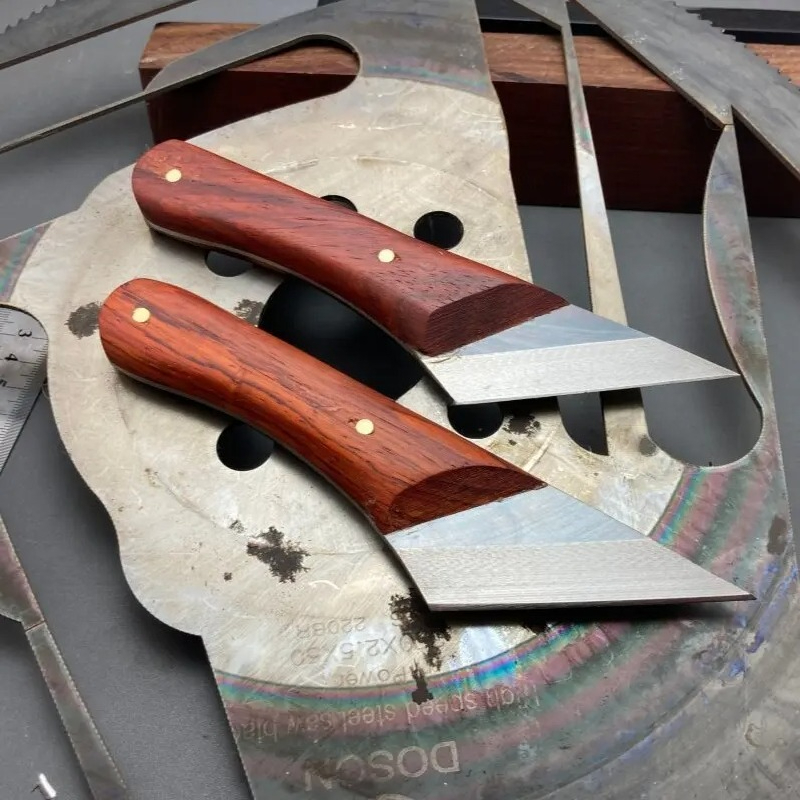 มีดตัดหนังด้ามไม้เหล็กกล้าความ - Leatherwork Accessories บทวิจารณ์และราคา