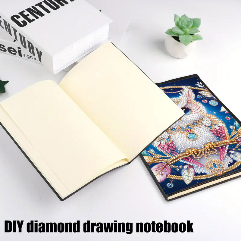 ชุดงานศิลปะเพชร DIY 1 ชุด, สมุ - Leatherwork Drawing บทวิจารณ์และราคา