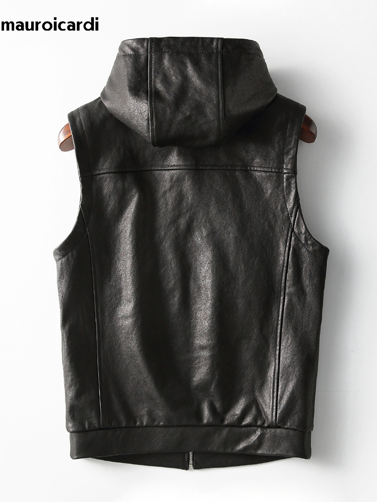 Mauroicardiฤดูใบไม้ผลิฤดูใบไม้ - Leather Work Vest บทวิจารณ์และราคา