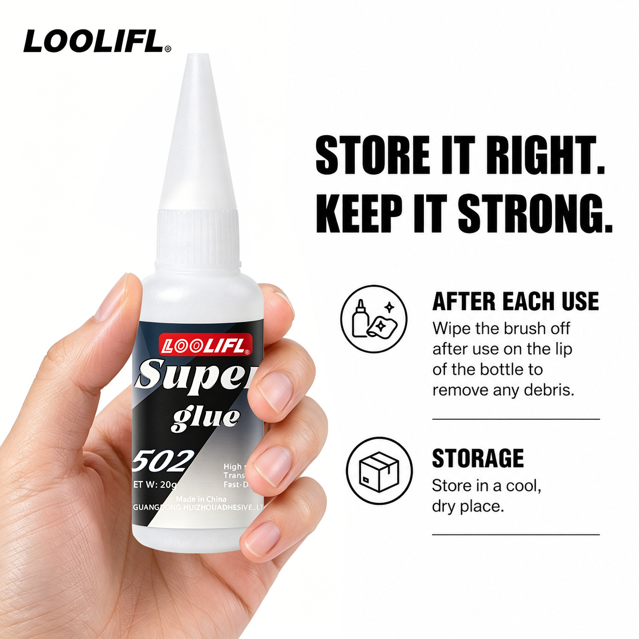 Loolifl-502-20Ml กาวไซยาโนอะคร - Leatherwork Diy บทวิจารณ์และราคา