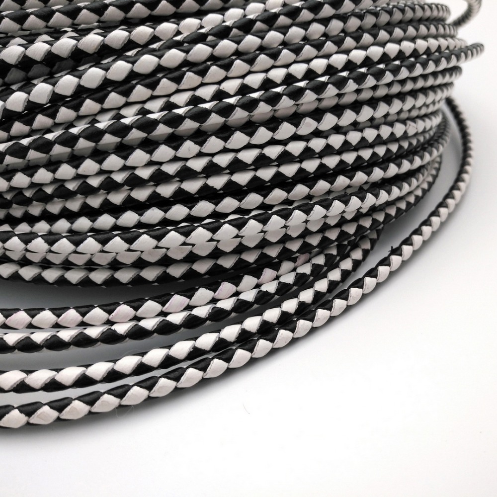 Aaazee สายหนังโบโลผสมสีดำและสี - Leatherwork Jewelry บทวิจารณ์และราคา
