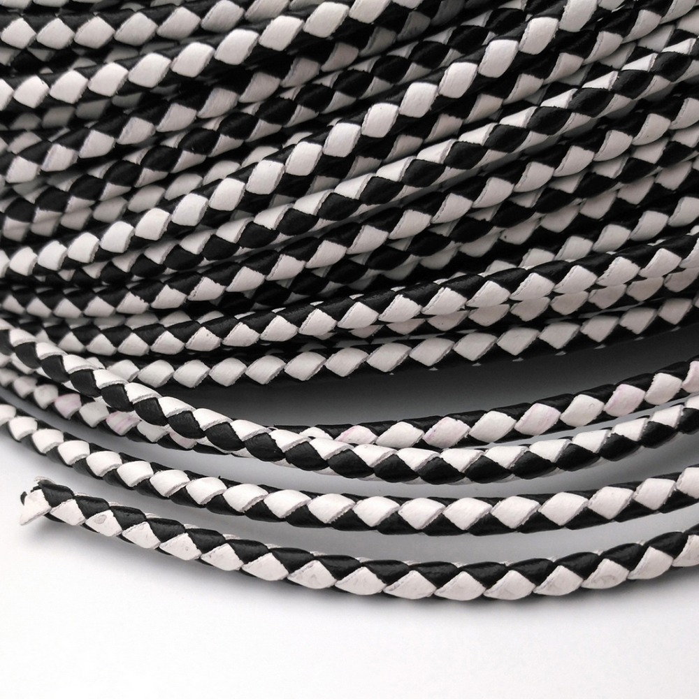 Aaazee สายหนังโบโลผสมสีดำและสี - Leatherwork Jewelry บทวิจารณ์และราคา