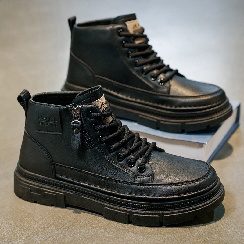 รองเท้าบูทหุ้มข้อสูง รองเท้าผู - Leatherworking Items บทวิจารณ์และราคา