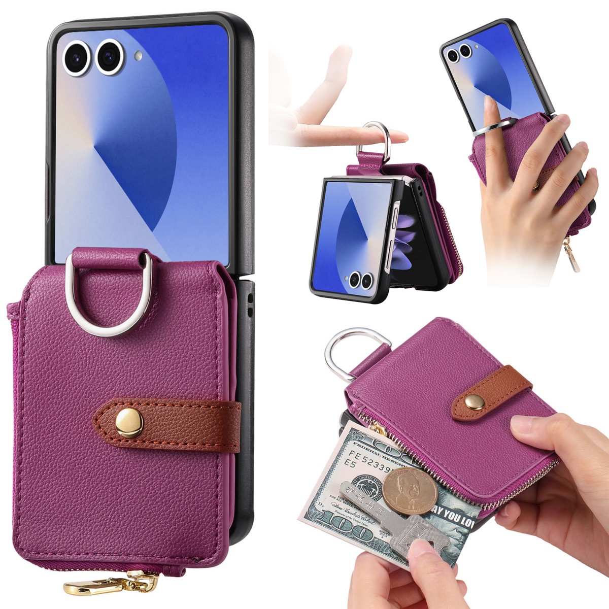 เคสโทรศัพท์แบบมีช่องใส่บัตรสุด - Leatherwork Wallet บทวิจารณ์และราคา