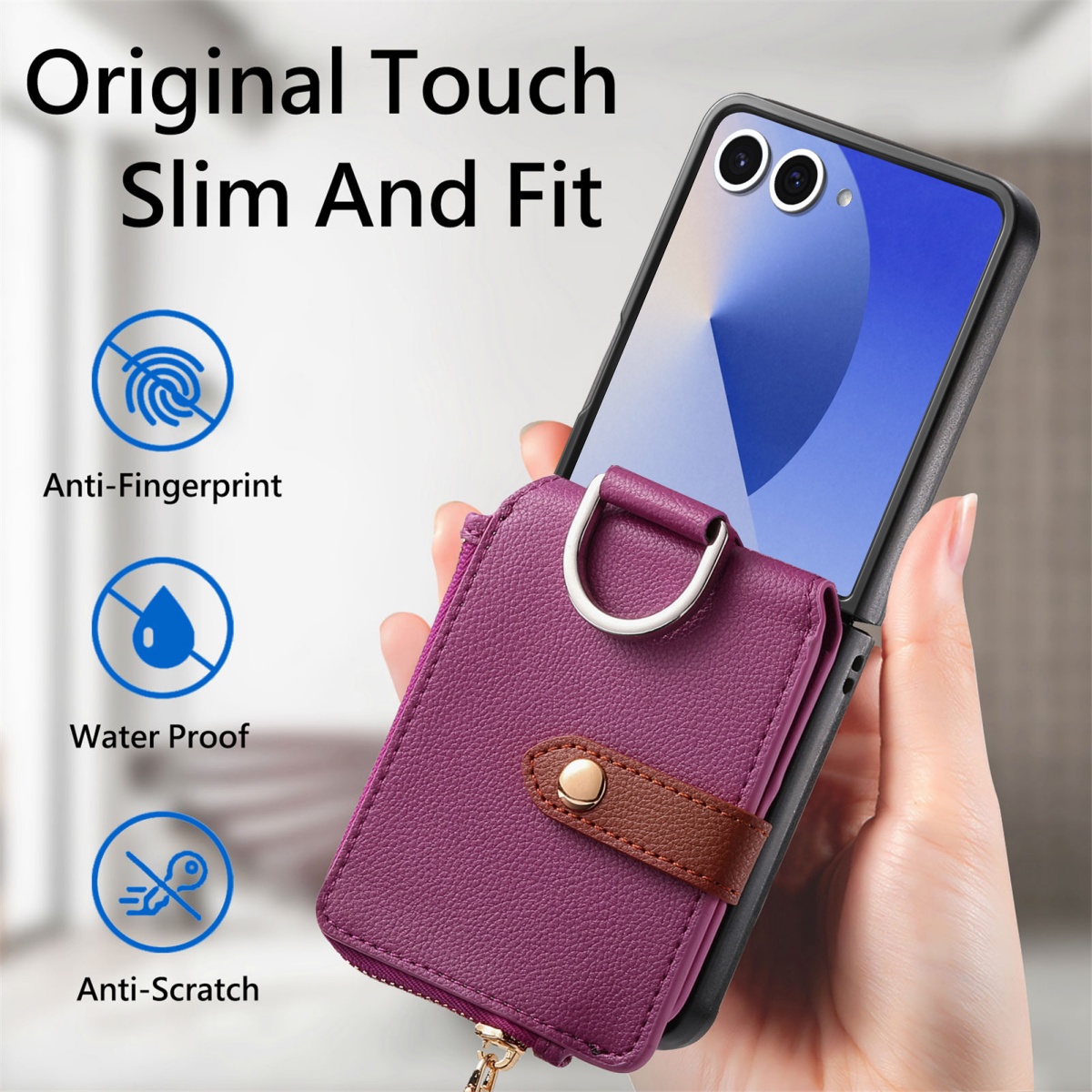 เคสโทรศัพท์แบบมีช่องใส่บัตรสุด - Leatherwork Wallet บทวิจารณ์และราคา