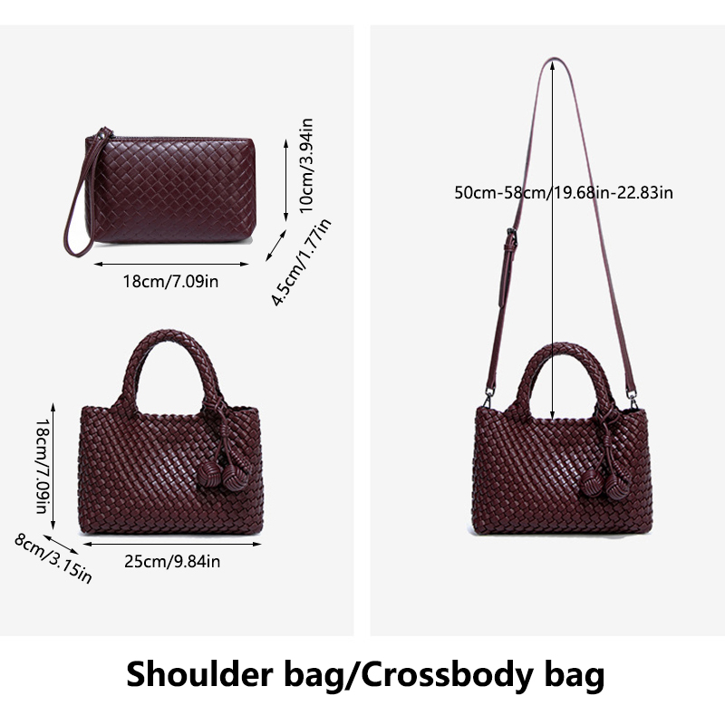 กระเป๋าช้อปปิ้งแบบทอ กระเป๋าสะ - Leatherwork Wallet บทวิจารณ์และราคา