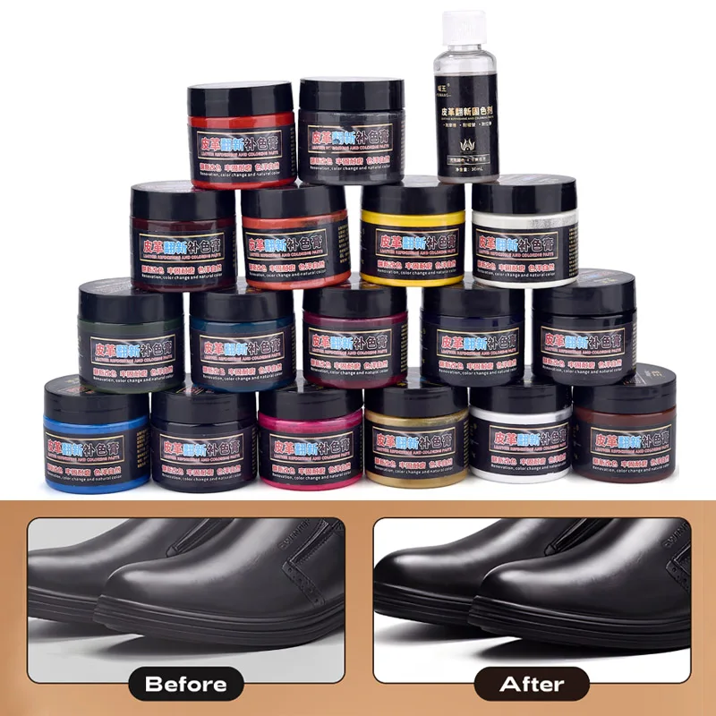 สีซ่อมหนัง 50 กรัม สีผสมสำหรับ - Leatherwork Diy บทวิจารณ์และราคา