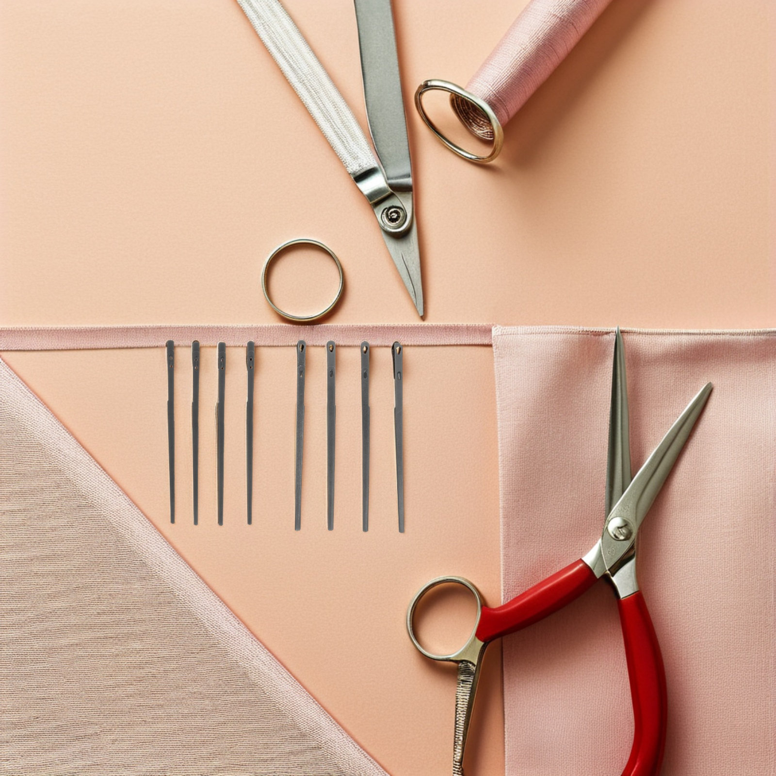 เข็มเย็บหนังเหล็กแข็งแรง 8 ชิ้ - Leatherwork Hand Sewing Needles บทวิจารณ์และราคา