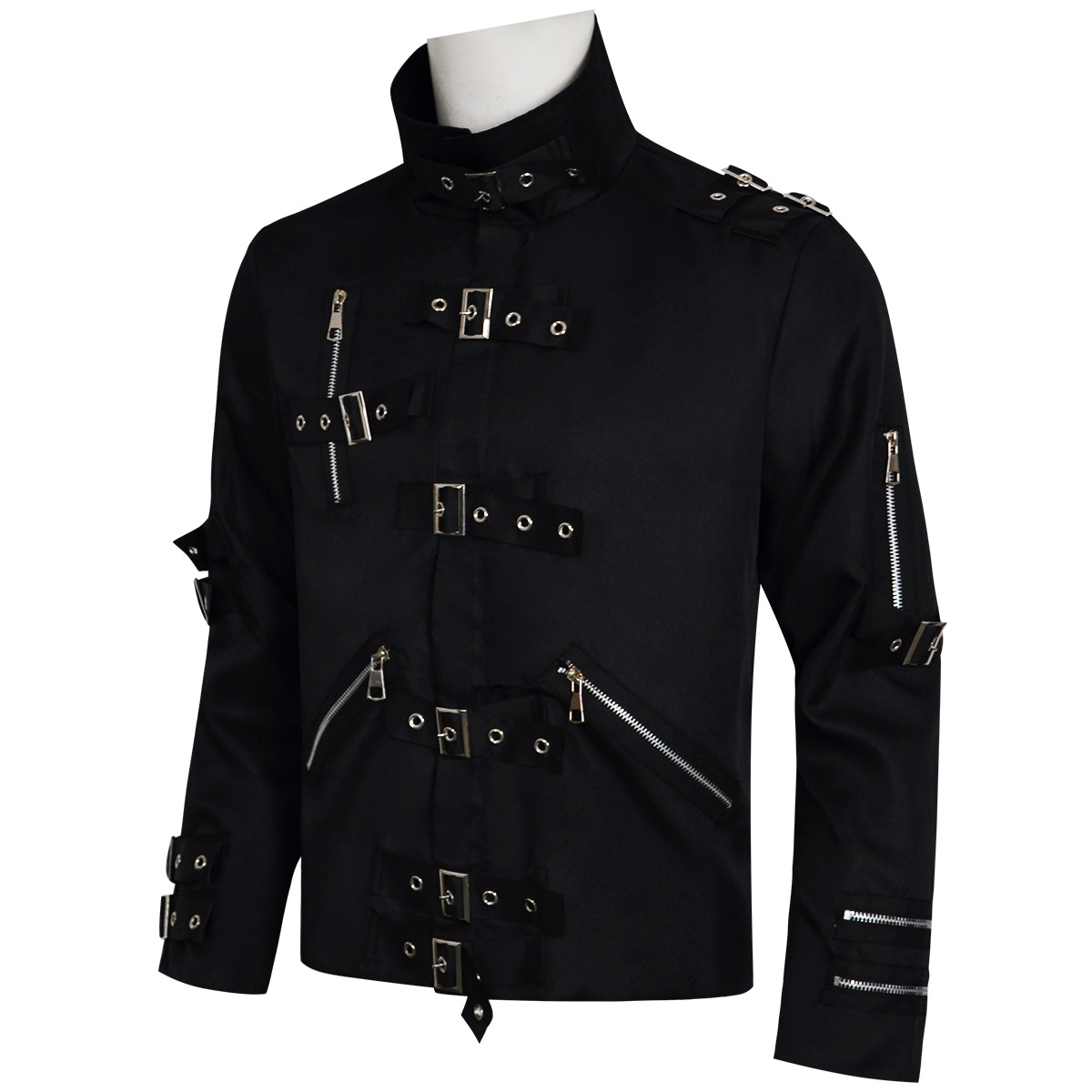 แจ็คเก็ตหนังพังก์เฮฟวีเมทัล V8 - Leather Work Vest บทวิจารณ์และราคา