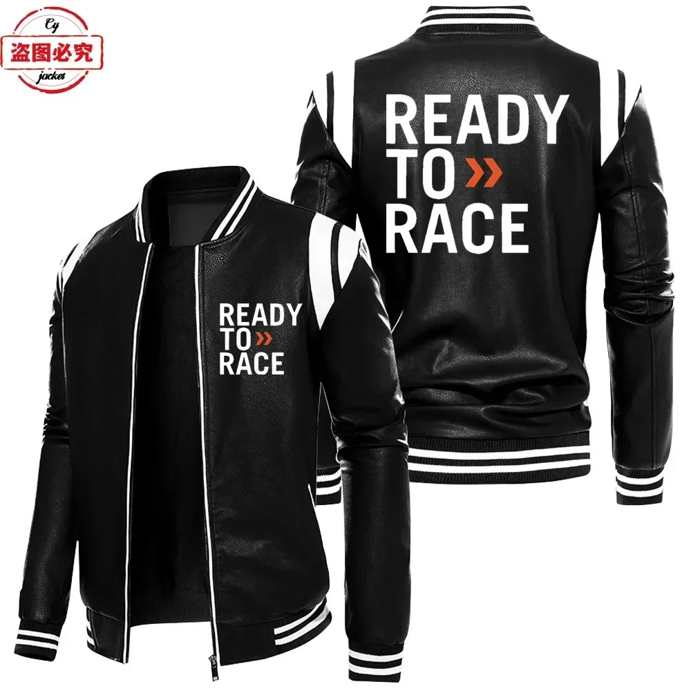 เสื้อแจ็คเก็ตหนัง PU แบบมีฮู้ด - Leather Work Jacket With Hood บทวิจารณ์และราคา