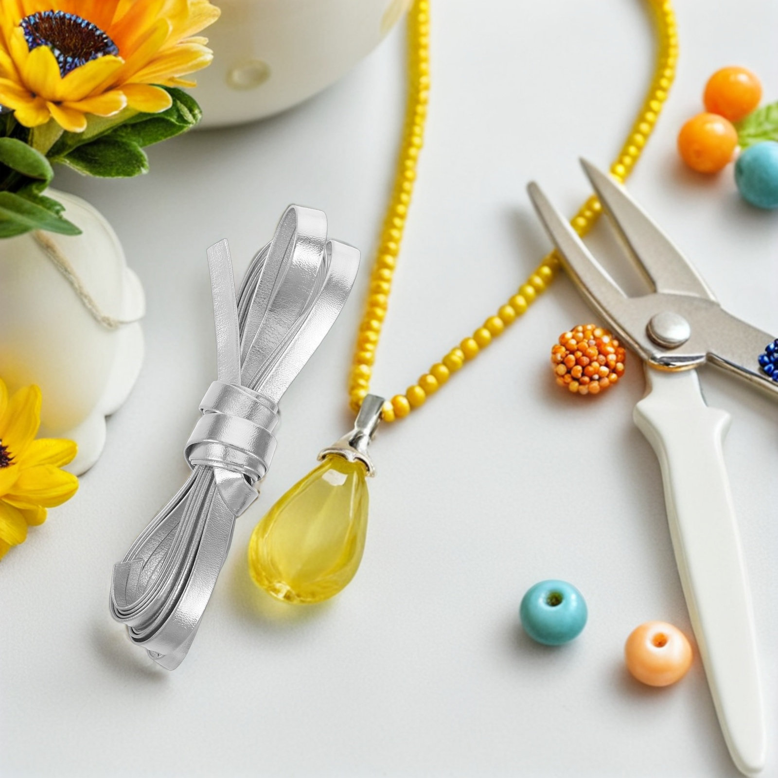 สายหนังเทียม 2 ชิ้นสำหรับงานปร - Leatherwork Jewelry บทวิจารณ์และราคา