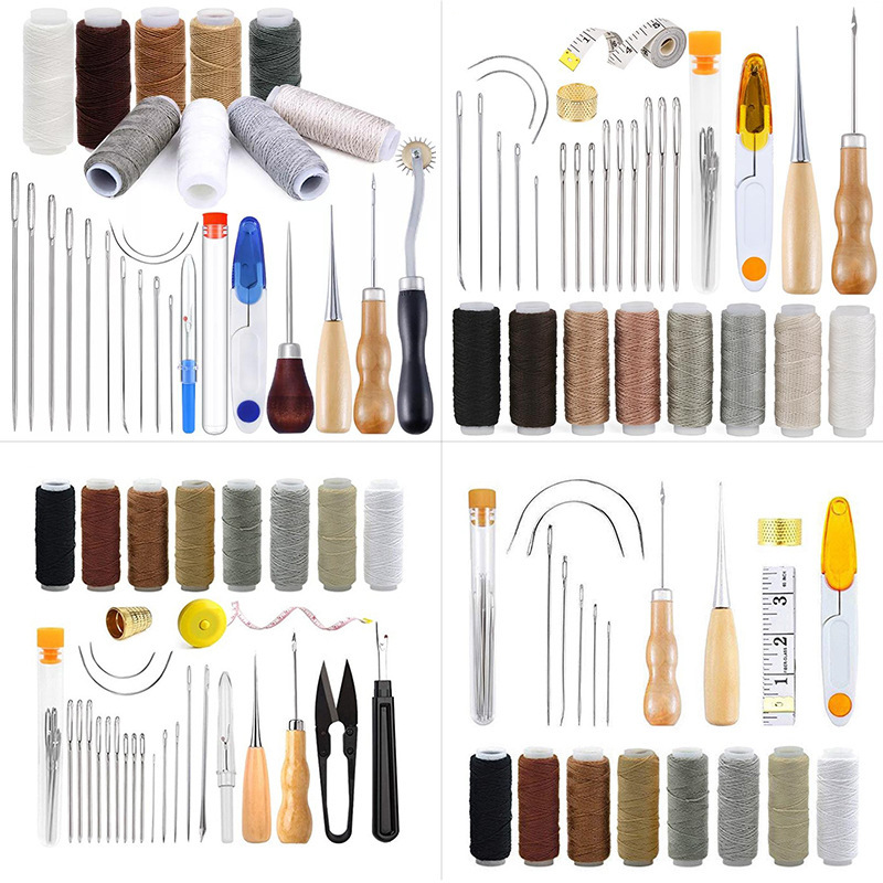 ชุดเย็บหนัง ชุดเครื่องมืองานหน - Leatherwork Hand Sewing Needles บทวิจารณ์และราคา