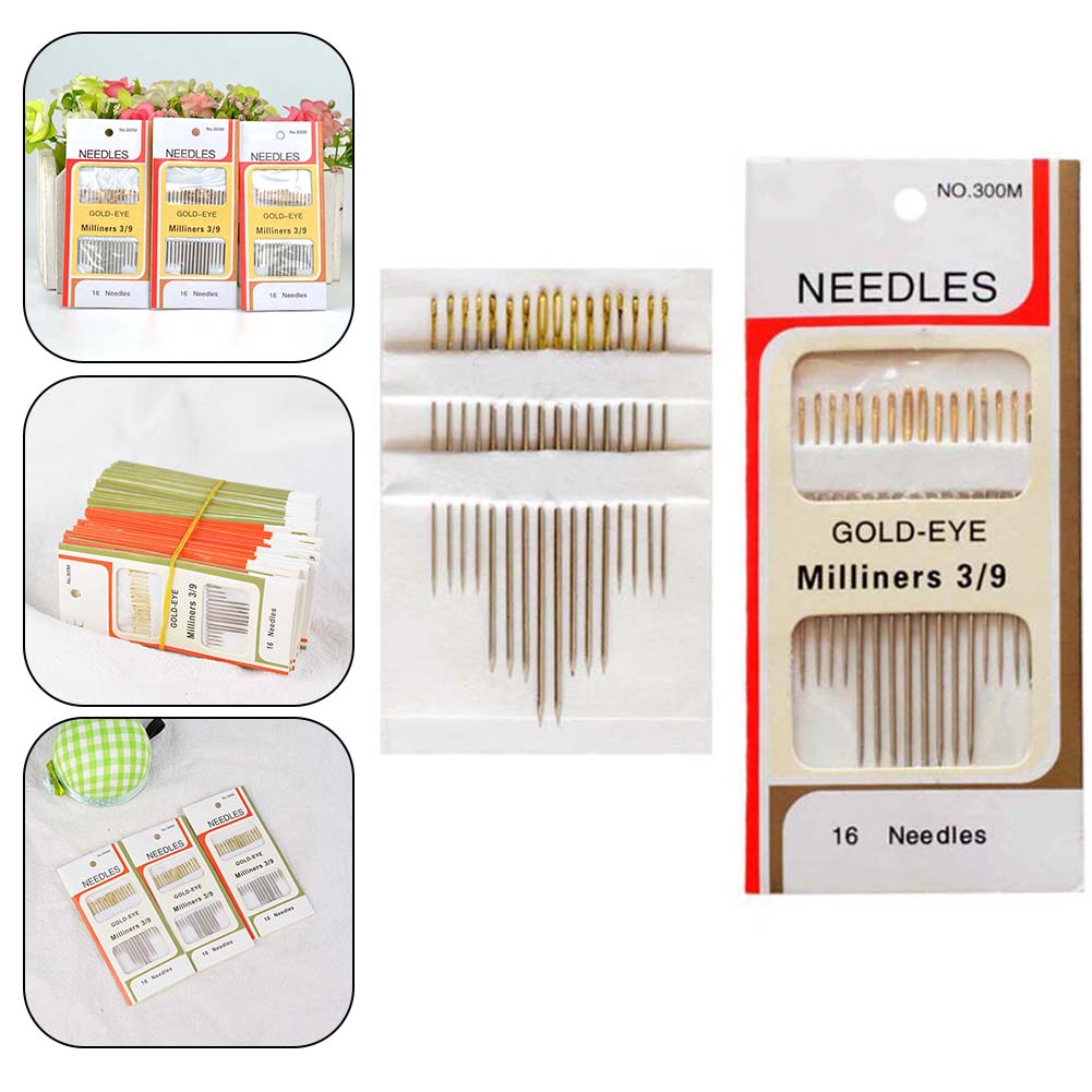 เข็มเย็บมือแบบร้อยด้ายเอง ขนาด - Leatherwork Hand Sewing Needles บทวิจารณ์และราคา