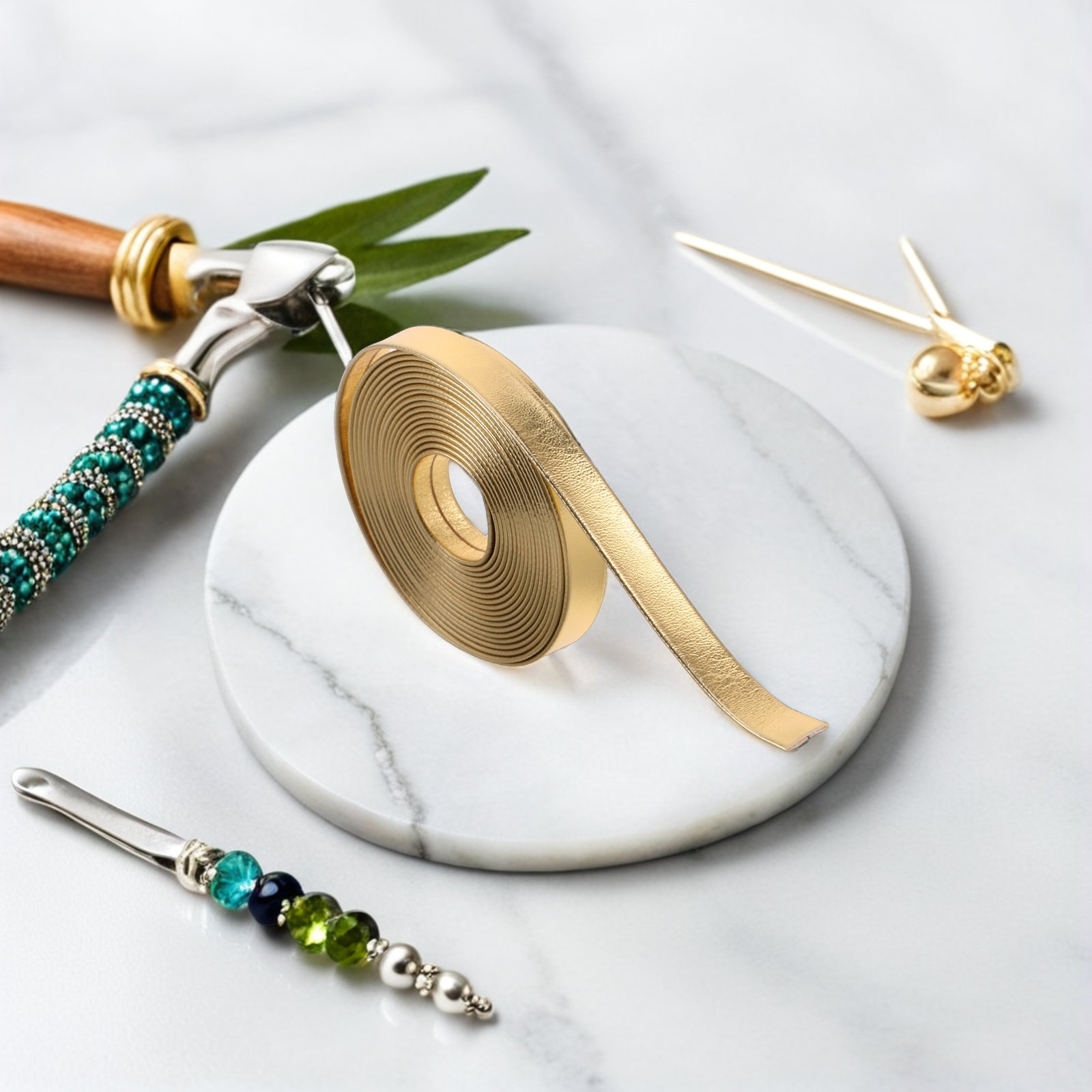 สายหนัง PU ขนาด 8 มม. 2 ชิ้น ส - Leatherwork Jewelry บทวิจารณ์และราคา