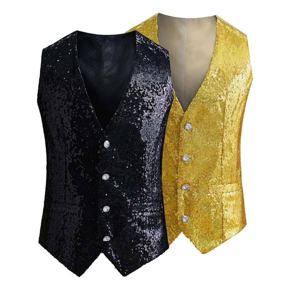 MENS ชุดเสื้อ Sequined Tank To - Leather Work Vest บทวิจารณ์และราคา