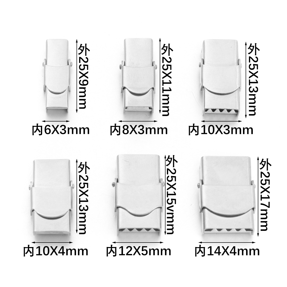 ตัวล็อคสแตนเลส 5 ชิ้น ตะขอเกี่ - Leatherwork Diy บทวิจารณ์และราคา