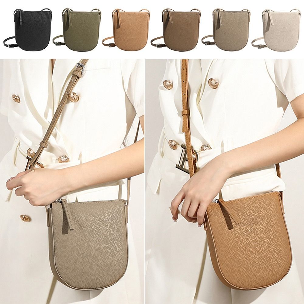 กระเป๋าสะพายไหล่แท้มีซิปกระเป๋ - Leatherwork Drawing บทวิจารณ์และราคา