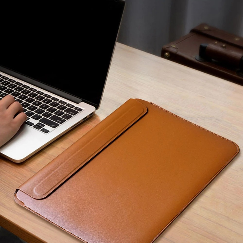 กระเป๋าใส่แล็ปท็อปแบบใหม่สำหรั - Leather Work Laptop Bag บทวิจารณ์และราคา